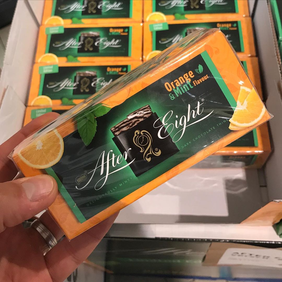 Orange & Mint After Eights Now Exist And You Can Buy Them At B&M For £2