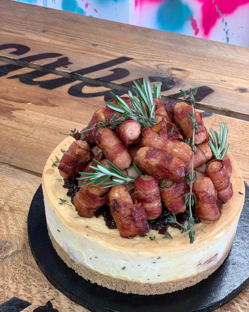 Pigs In Blankets Cheesecake Now Exists And We Don't Know How To Feel