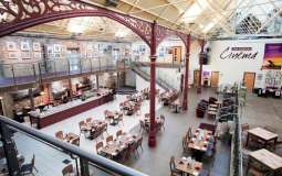 The Converted Train Station That’s Now A Cinema, Food Market & Art Gallery