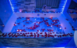 The Glowing Pink Couples Getaway In West Yorkshire Complete With Its Own Indoor Hot Tub