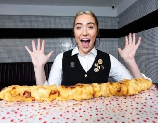 This Yorkshire Chippy Is Selling The World’s Largest Battered Pig In A Blanket