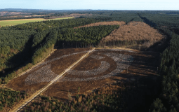 A Giant Eye Visible From Google Earth Is Being Created In North Yorkshire