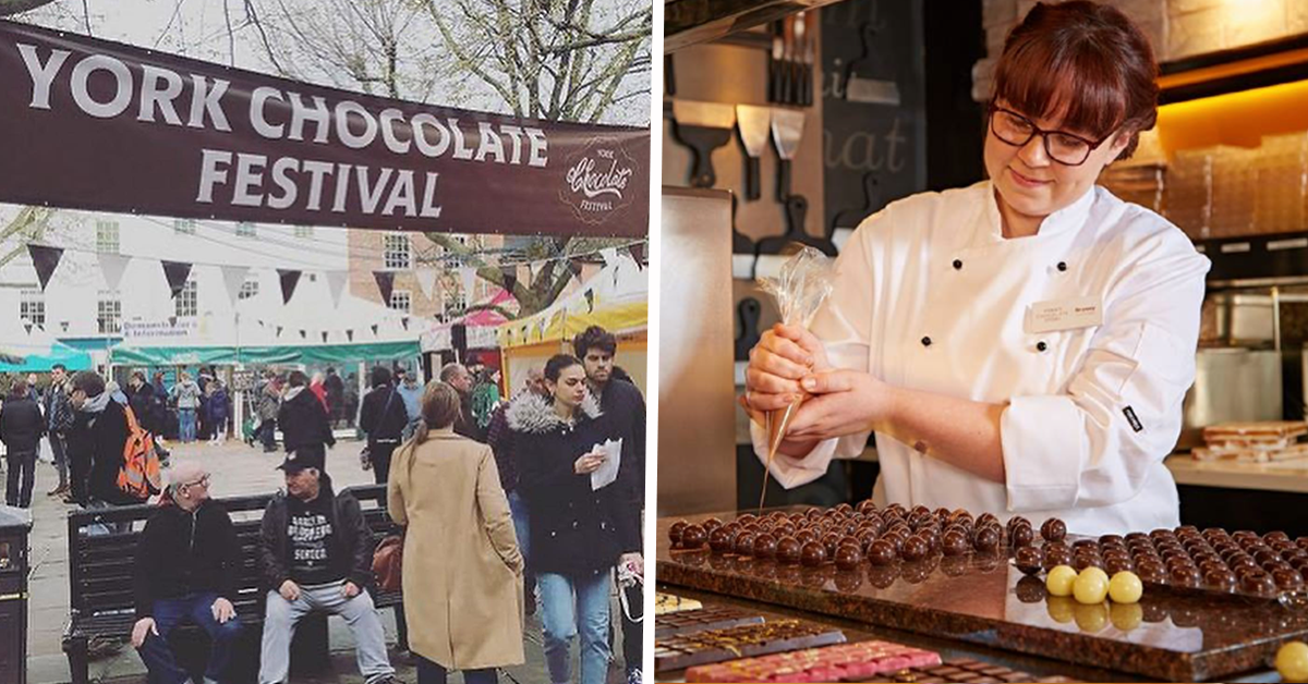 A Chocolate Festival Has Taken Over York This Weekend With Chocolate