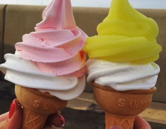 The Yorkshire Coast Ice Cream Shop Famous For Its Lemon Top Ice Cream