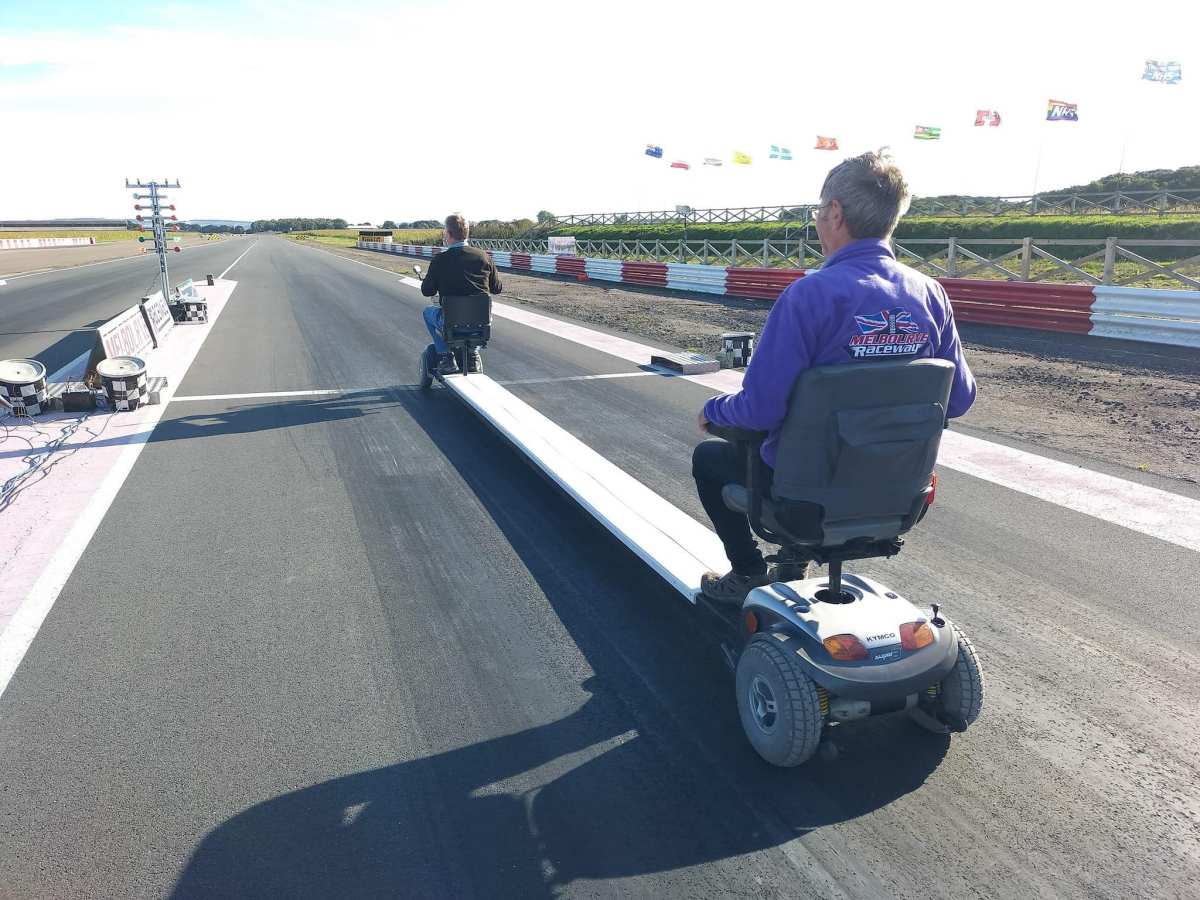The Guinness World Record For World's Longest Mobility Scooter Has Been Set In Yorkshire The