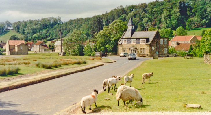 The Unspoiled North York Moors Village with Sheep Roaming Freely & Its Own Chocolate Shop