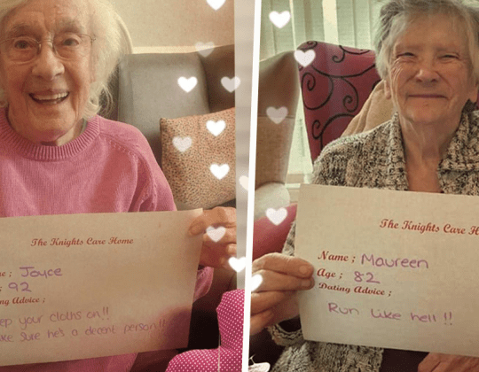 Northern Retirement Home Residents Share Adorable Dating Advice For The Younger Generation