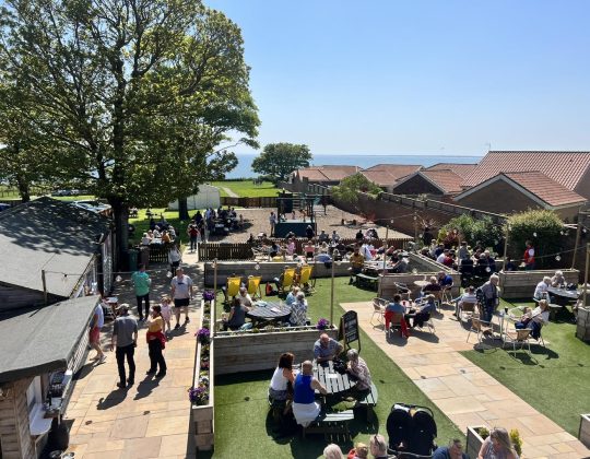 This Yorkshire Beer Garden Boasts The Best Sea Views In The UK