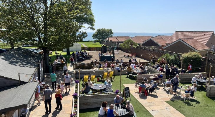 This Yorkshire Beer Garden Boasts The Best Sea Views In The UK