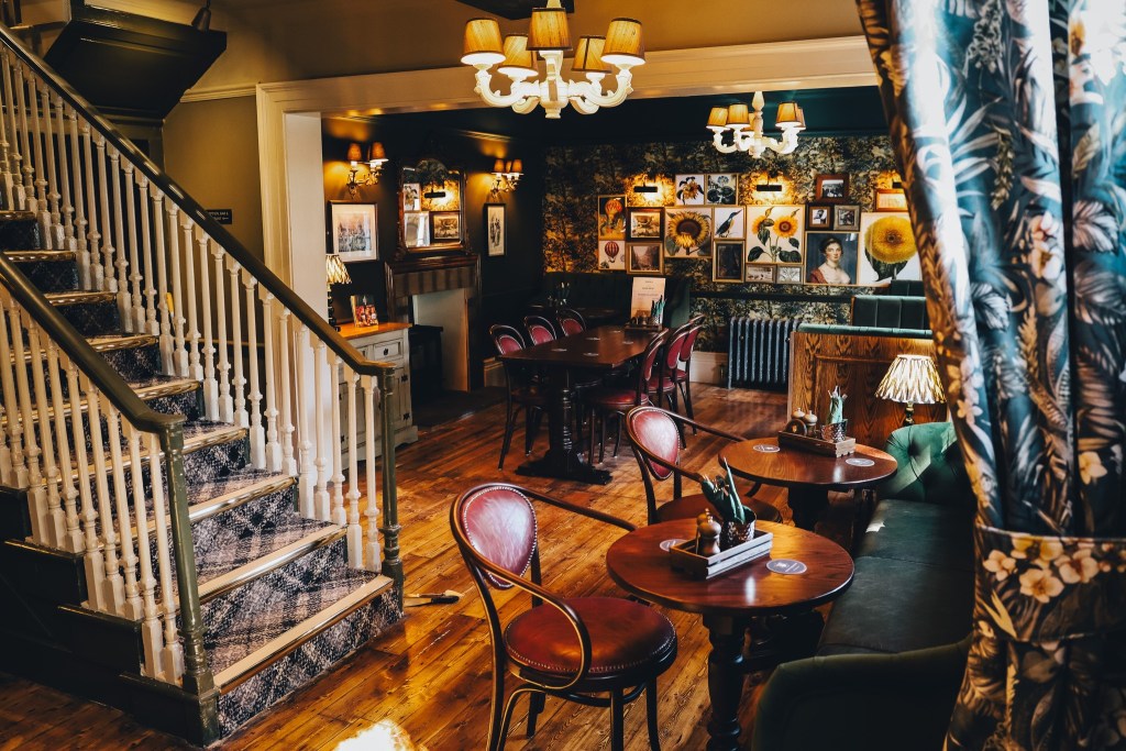 The Knaresborough Inn pub in Knaresborough. 