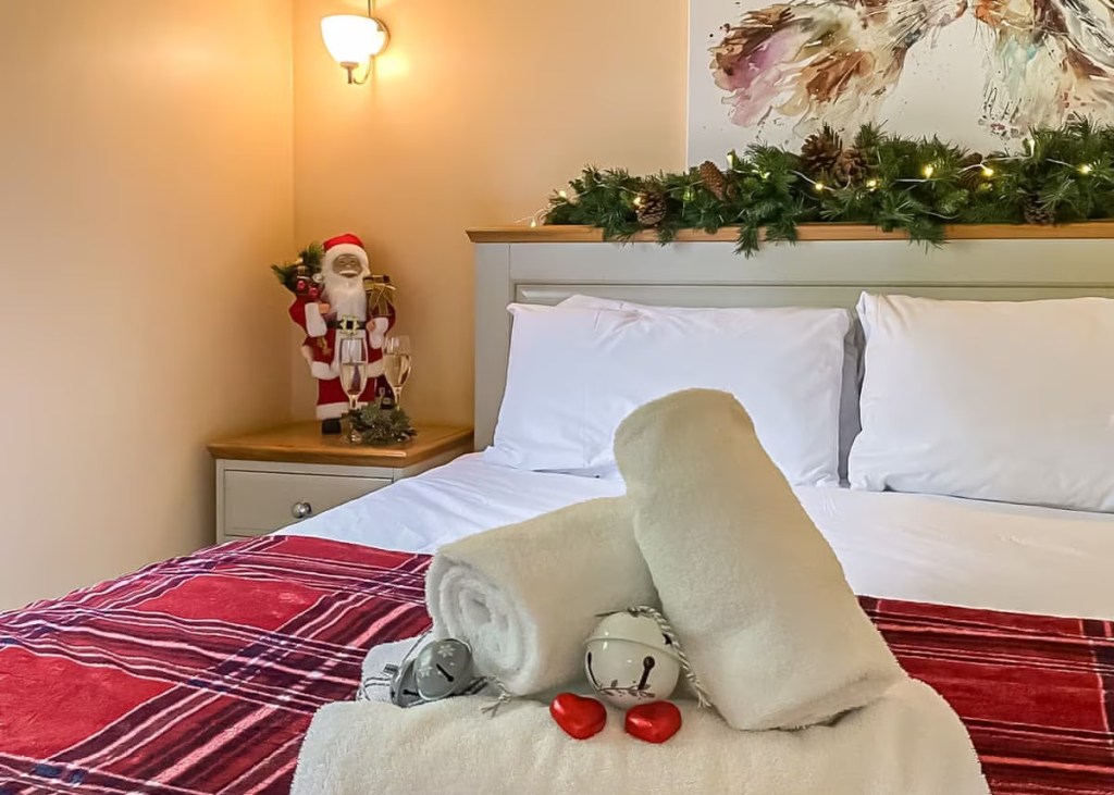 Willow Pastures Christmas cabin. 