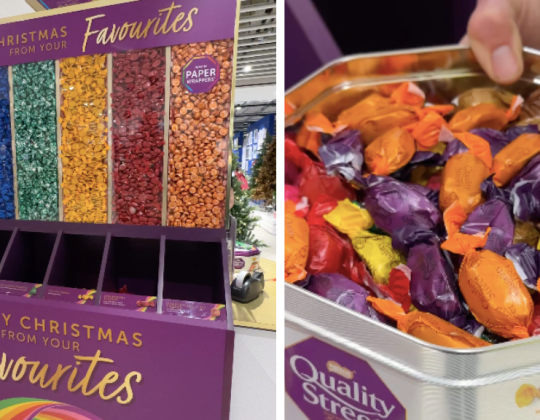 The Quality Street Pick ‘N’ Mix Station Has Returned To John Lewis Stores In Leeds