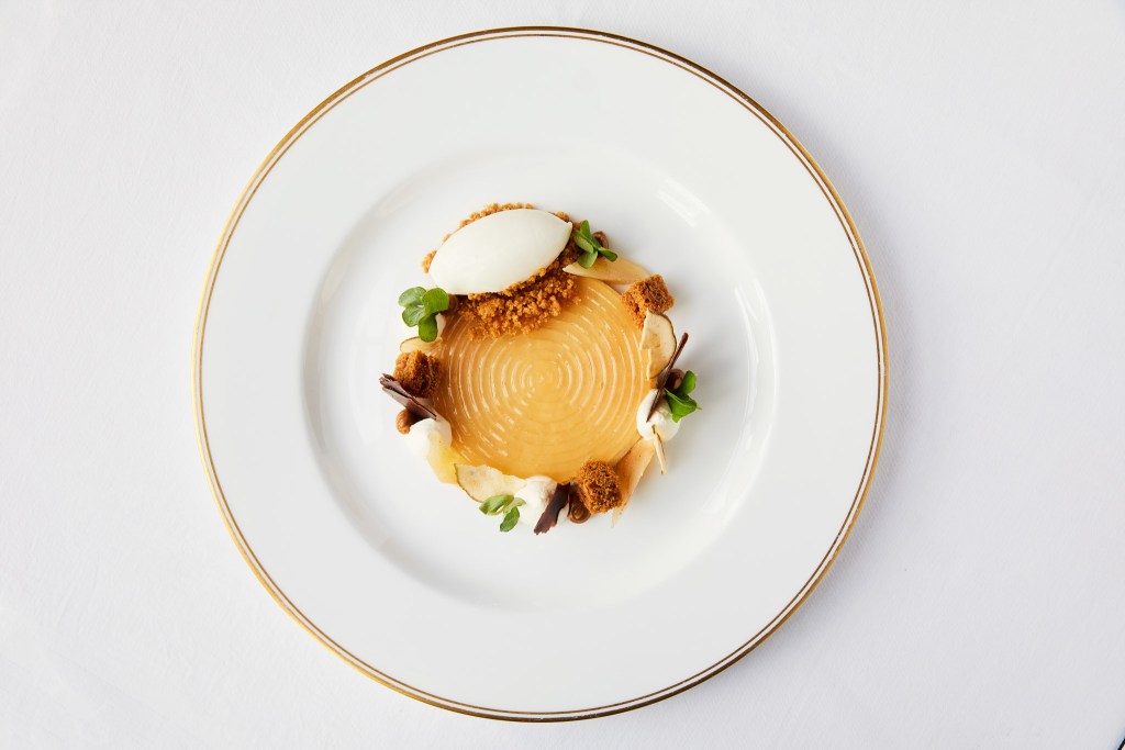 Fine dining at Samuel's Swinton Estate. 