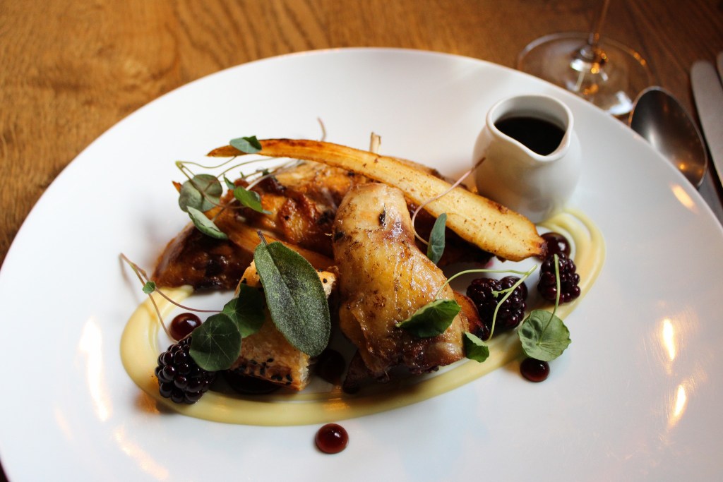 York Minster Refectory food. 