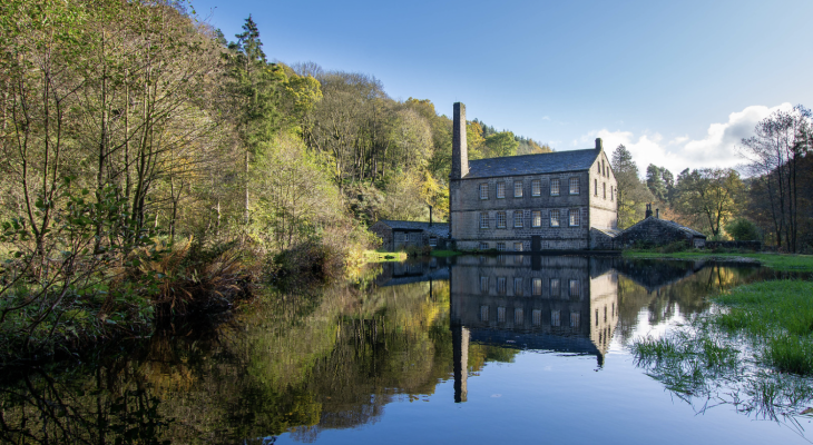 This Enchanting Wooded Valley & 19th-Century Mill In Yorkshire Is The Perfect Winter Walk