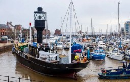 Hull’s Historic Spurn Lightship Towed To New Berth As Immersive Museum Set To Open