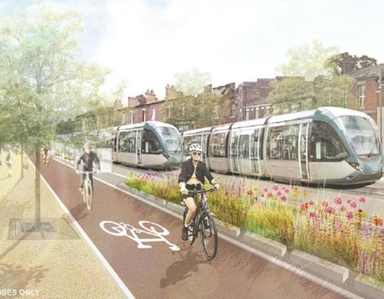 First-Look West Yorkshire Tram Network Route Serving Leeds & Bradford