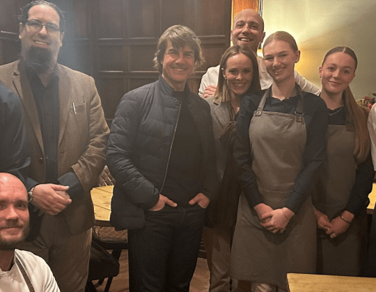 Tom Cruise Sparks ‘Mission Impossible’ Filming Rumours As He Dines In Peak District Restaurant