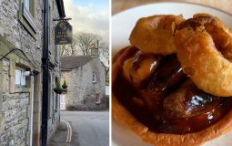 This Peak District Pub Serves Pick N’ Mix Sausage & Mash In Giant Yorkshire Pud