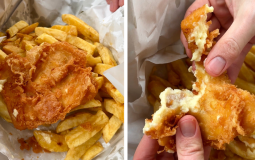 This Yorkshire Dales Chippy Serves Deep-Fried Wensleydale Cheese