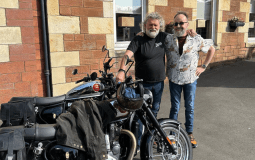 Hairy Bikers Star Thanks Thousands Of  Memorial Riders For Dave Myers Tribute In Yorkshire