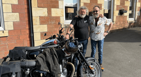 Hairy Bikers Star Thanks Thousands Of  Memorial Riders For Dave Myers Tribute In Yorkshire