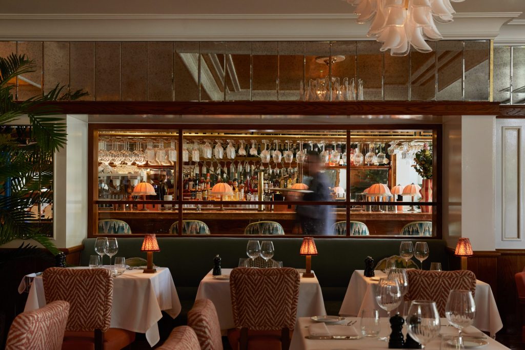 Inside the new San Carlo's Flying Pizza in Roundhay, Leeds. 