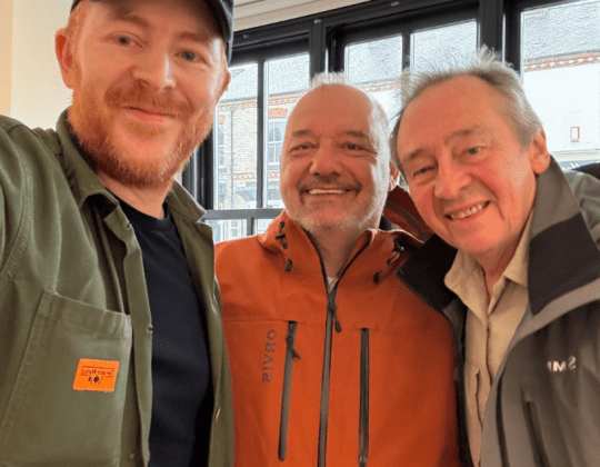 Bob Mortimer & Paul Whitehouse Spotted In Yorkshire Market Town Filming New Series