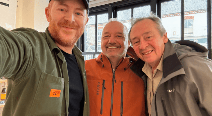 Bob Mortimer & Paul Whitehouse Spotted In Yorkshire Market Town Filming New Series