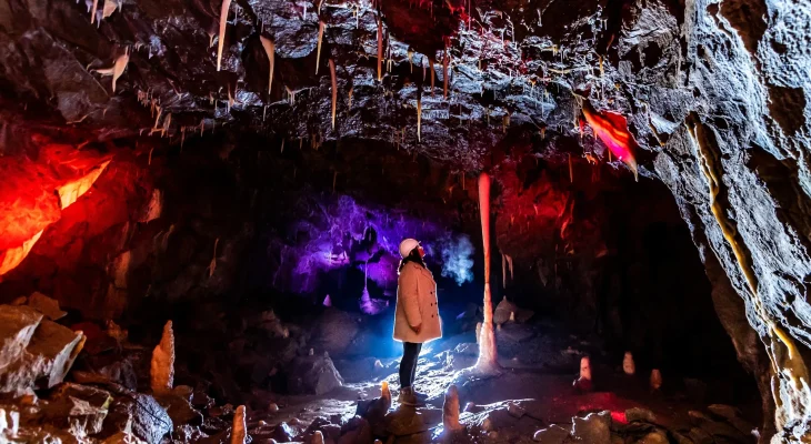 The Amazing Yorkshire Cave That Glows Ultraviolet In The Dark