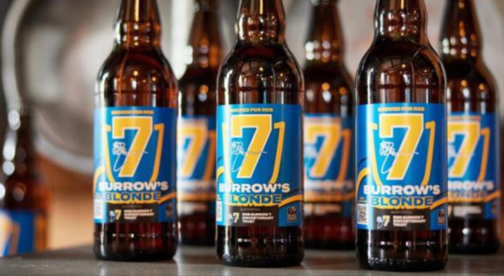 Yorkshire Beer Created To Honour Leeds Rhino Icon Rob Burrows Raises £20,000 For Charity