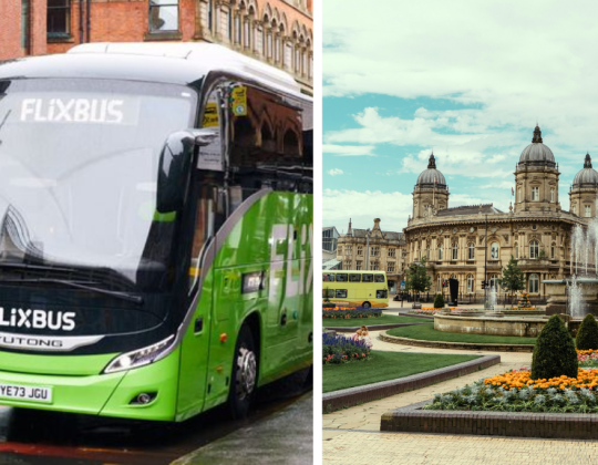 A New Bus Service Launches Route From Hull To Manchester Airport From £2.99