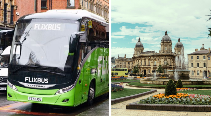 A New Bus Service Launches Route From Hull To Manchester Airport From £2.99