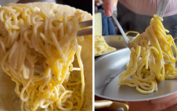 This Leeds Restaurant Makes Tasty Pasta In A Massive Wheel Of Cheese