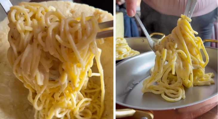 This Leeds Restaurant Makes Tasty Pasta In A Massive Wheel Of Cheese