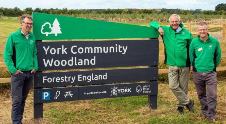 New North Yorkshire Woodland Opens With 210,000 Trees Planted