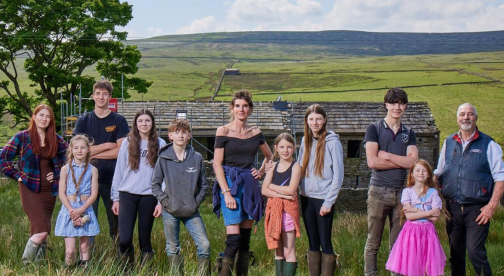 Our Yorkshire Farm Stars Amanda, Clive & The Kids New Channel 4 Series Air Date