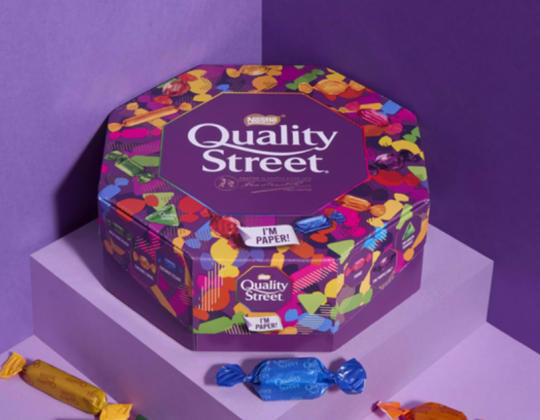 Nestlé Trials Quality Street Paper Tubs In Certain Tesco Stores