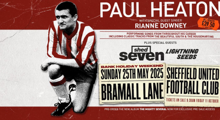 Paul Heaton Announced Huge Headline Show At Sheffield’s Bramall Lane