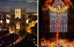 Immersive Light & Sound Show At York Minster Marks 40th Anniversary Of Devastating Fire