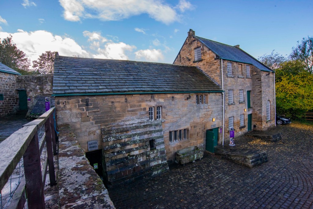 Outside of Worsbrough Mill, Barnsley. 