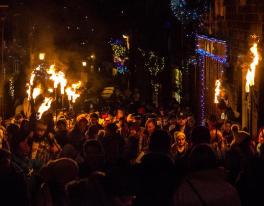 This Magical Torchlit Procession In Charming Yorkshire Village Takes Place This Weekend
