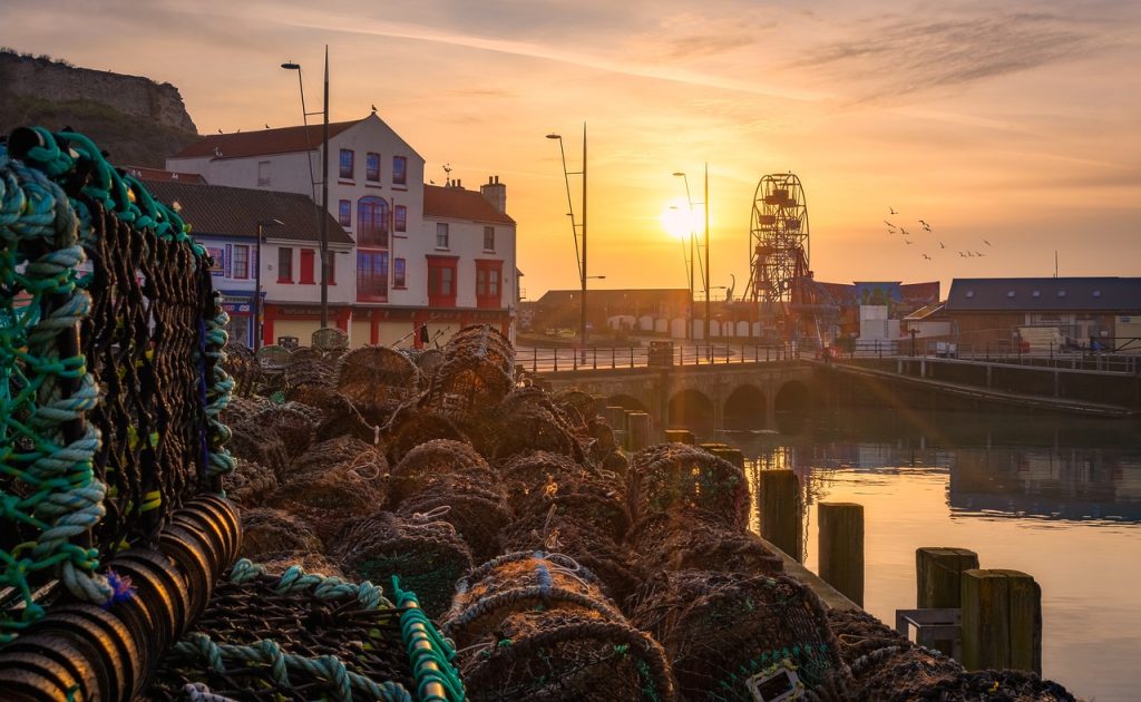 Scarborough sea front. 