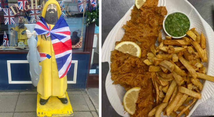 This Fish & Chip Shop Sitting Next To 5-Miles Of Sandy Beaches