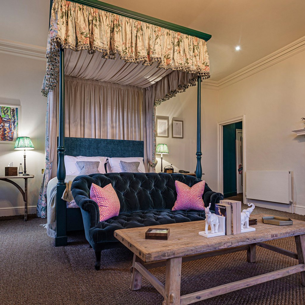 Suite at The Talbot Malton hotel in Yorkshire. 