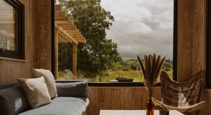 The Off-Grid Retreat With Its Own Pizza Bar, Wood-Fired Hot Tubs & Views For Miles