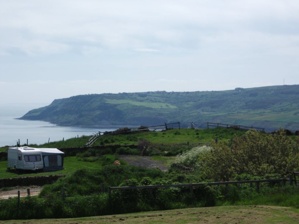 Bayness Farm campsite in Yorkshire.