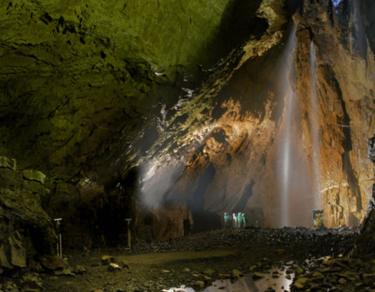 The Highest Unbroken Underground Waterfall Is In Yorkshire Dales