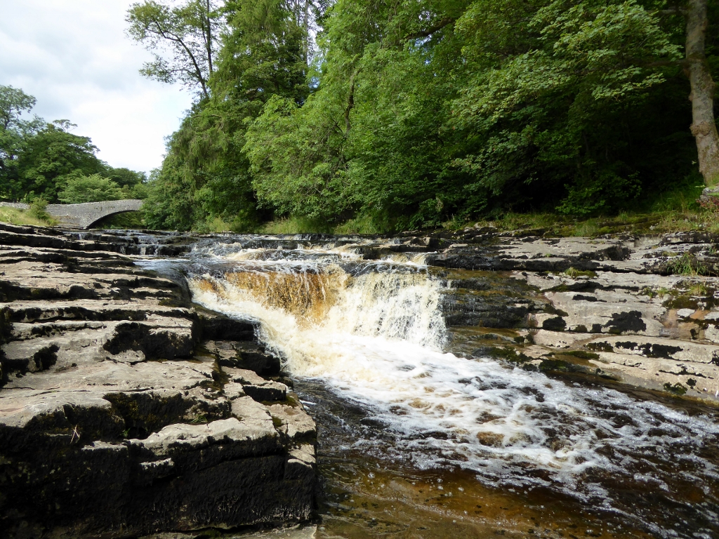 Stainforth Force in the Yorkshire Dales. 