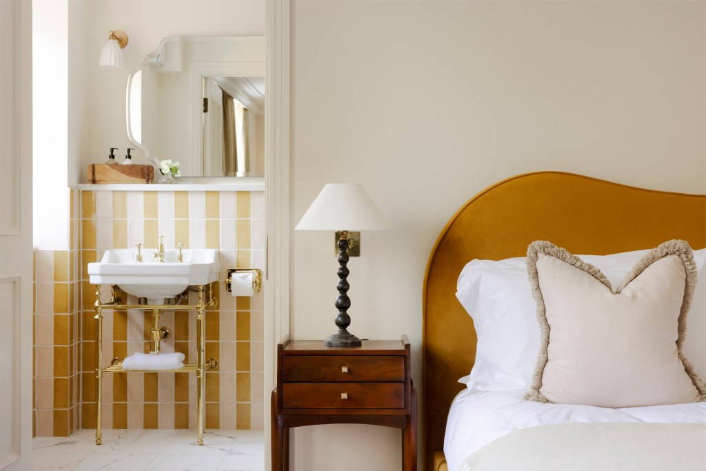 Bedroom at Saltmoore, Sandsend.